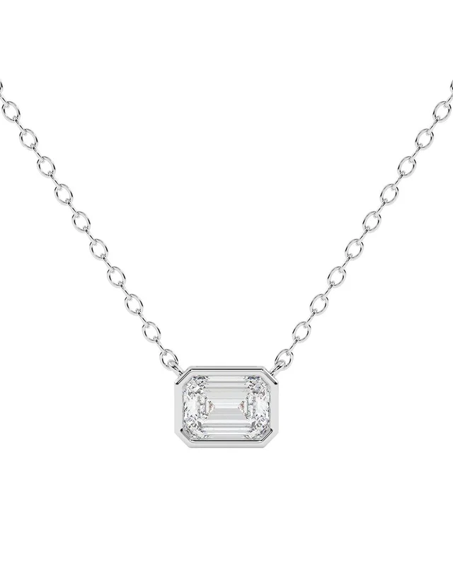Lab Grown Diamonds 14K 1.00 ct. tw. Lab-Grown Diamond Necklace, image 1 of 1 from Gilt