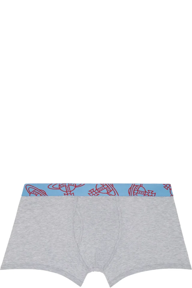 Vivienne Westwood Three-Pack Multicolor Cotton Boxer Briefs, photo 2 of 7 from SSENSE