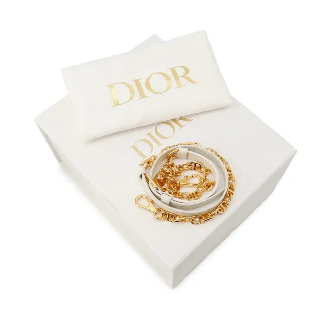 Dior Jolie Top Handle Mini Bag WhiteS3123UNJB Lambskin Faux Pearl in Lambskin from GALLERY RARE, photo 15 of 15