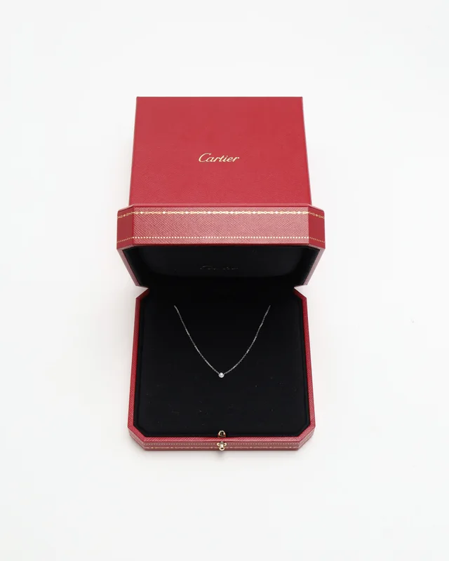 Cartier d'Amour Diamond Necklace, mini model from A Retro Tale, photo 2 of 2