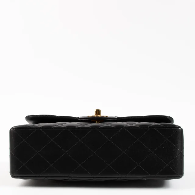 Chanel Small Classic Handbag in Black Lambskin from Labellov, photo 5 of 10