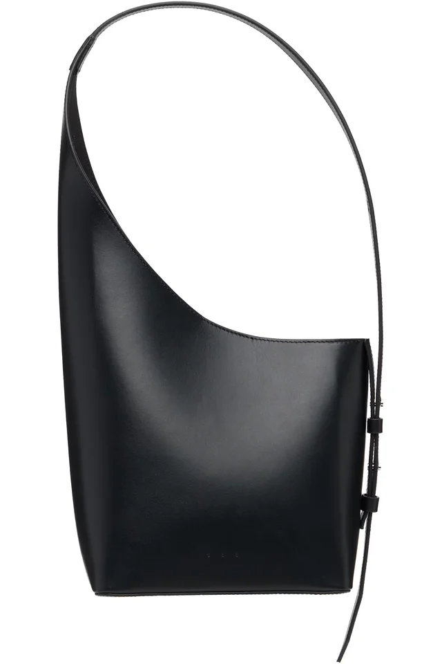 Black Demi Lune Bag