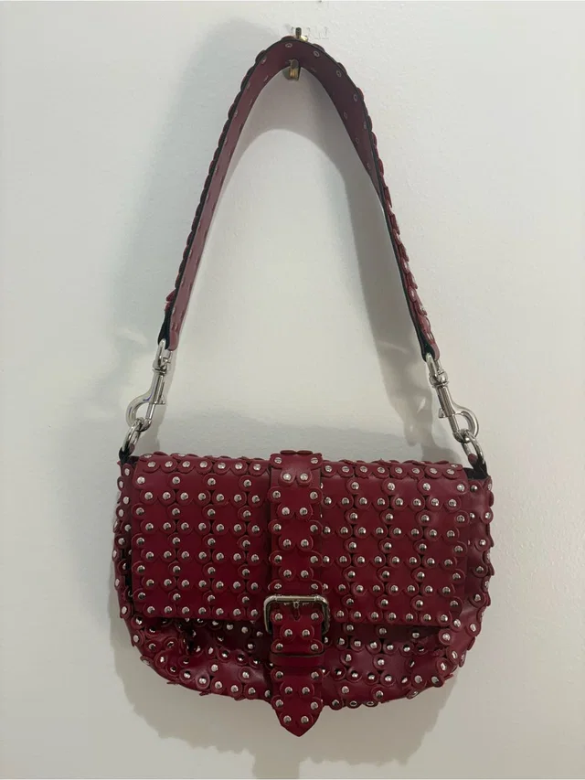 REDValentino Flower Puzzle Bag in red Leather from Poshmark
