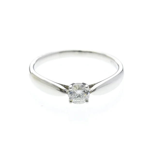 Tiffany & Co. Harmony Diamond Ring Platinum Fashion Diamond Band Ring Carat/0.24 Silver in Silver Platinum from Elady