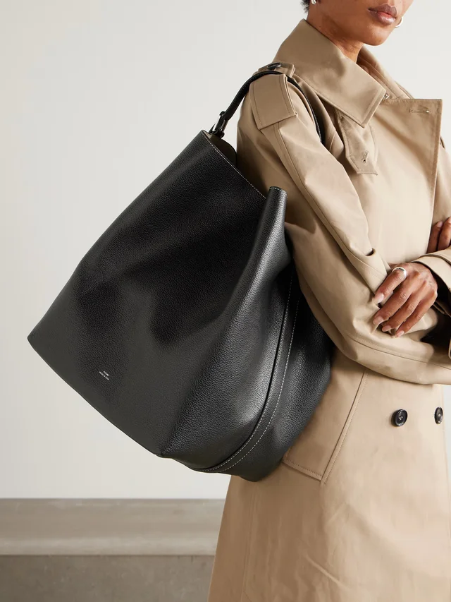 TOTEME Textured-leather tote in Black, photo 2 of 2 from NET-A-PORTER (Canada)