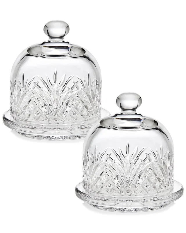 Godinger Set of 2 Dublin Crystal Mini Butter Domes, image 1 of 1 from Rue La La