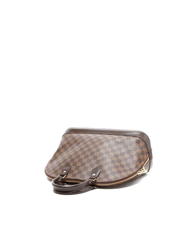 Louis Vuitton Damier Ebene Alma MM Bag in Brown Canvas from A Retro Tale, photo 4 of 10