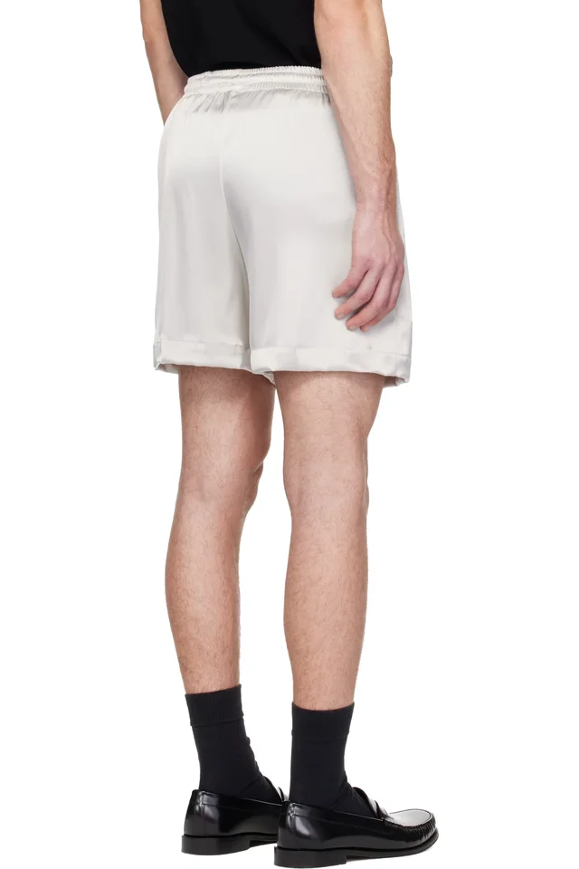 Ernest W. Baker Gray Sport Shorts, photo 3 of 4 from SSENSE