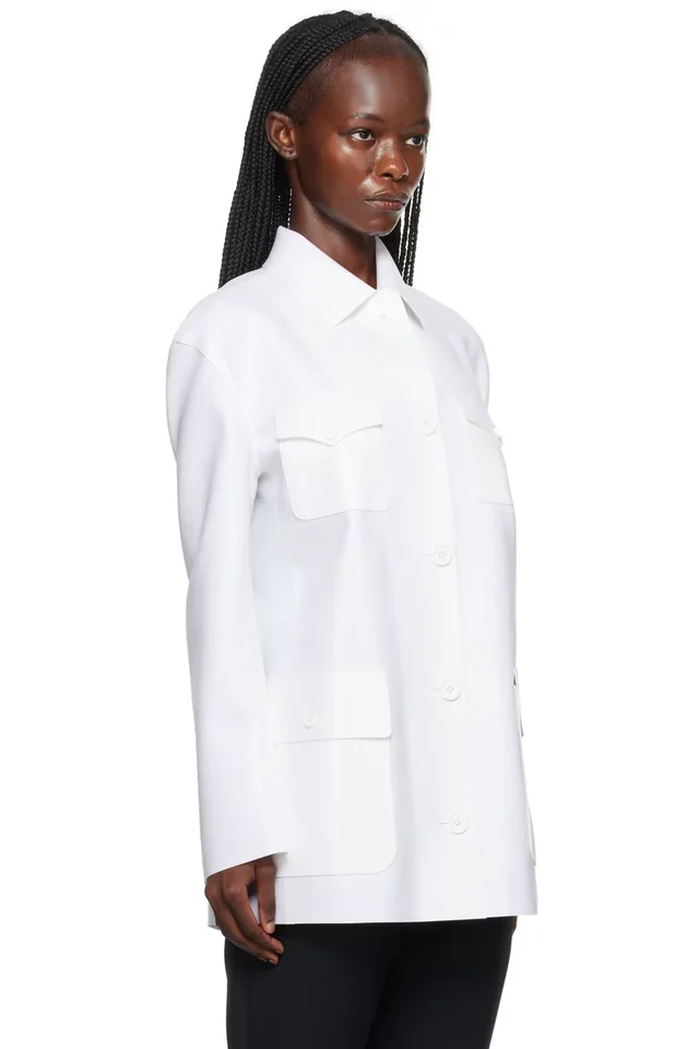 SHANG XIA White Iconic Jacket, photo 2 of 4 from SSENSE
