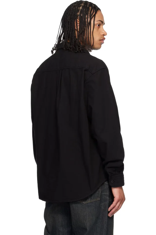 Carhartt Work In Progress Black Kelsey Shirt, photo 3 of 4 from SSENSE