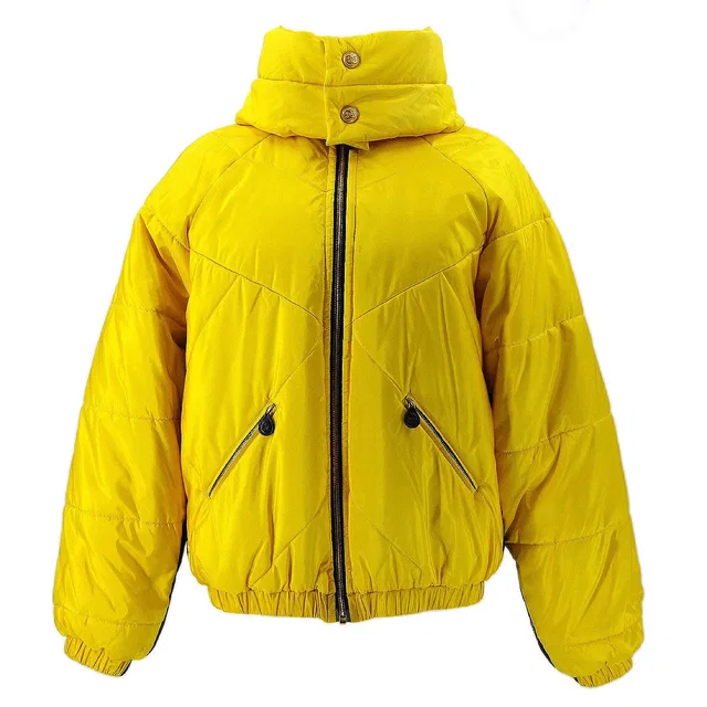 Chanel Fall 1996 Logo Tape Puffer Jacket from AMORE Vintage Tokyo