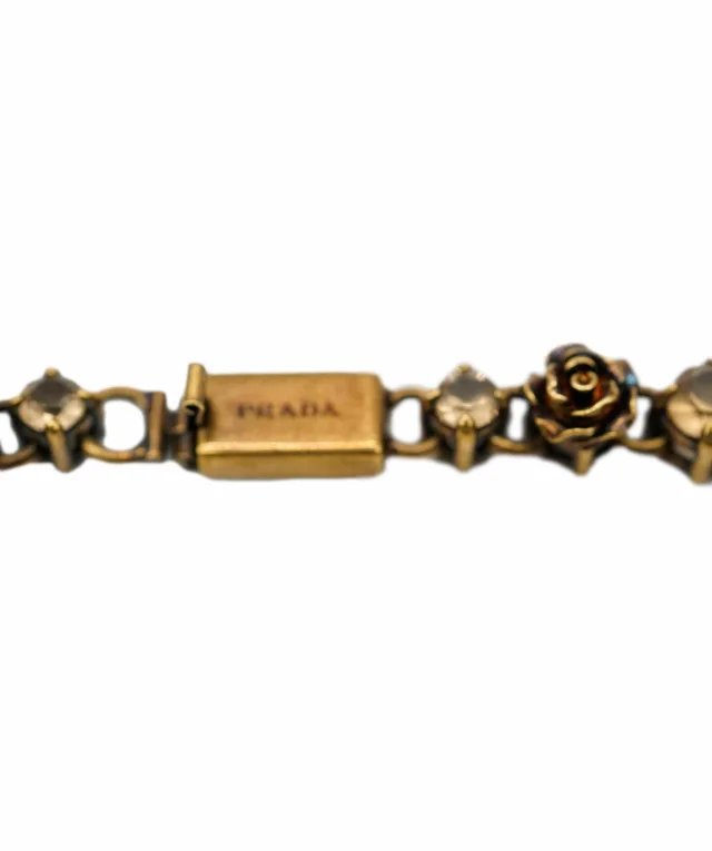 Prada Rose Necklace in Pink from Luxury Promise, photo 4 of 5