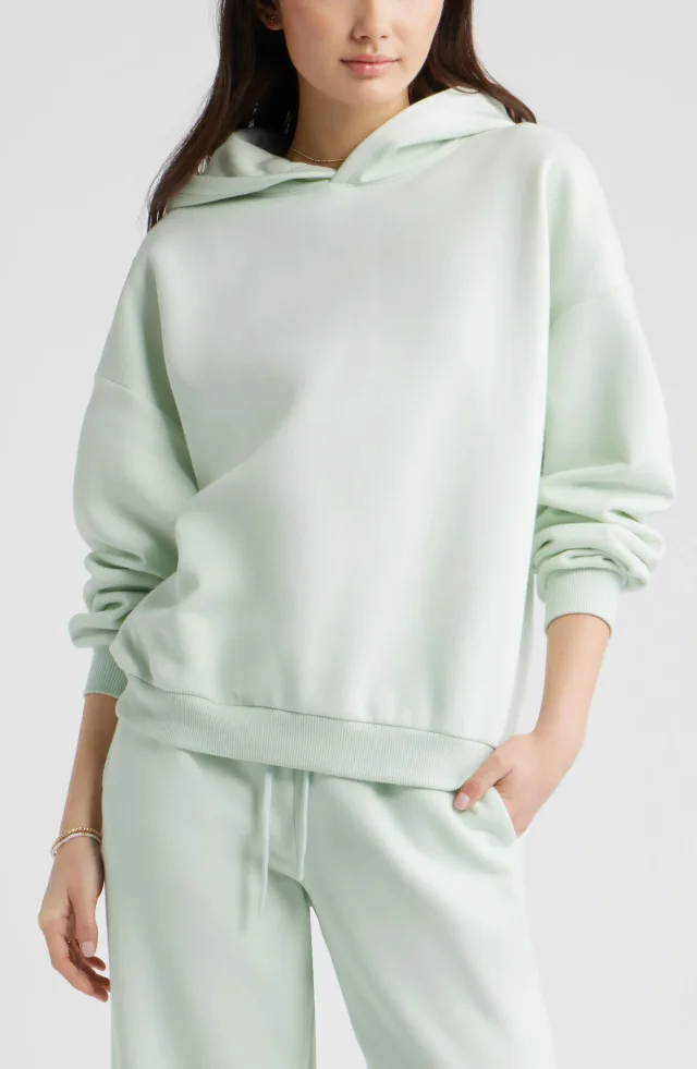 BP. Relaxed Fleece Hoodie, photo 5 of 7 from Nordstrom Rack