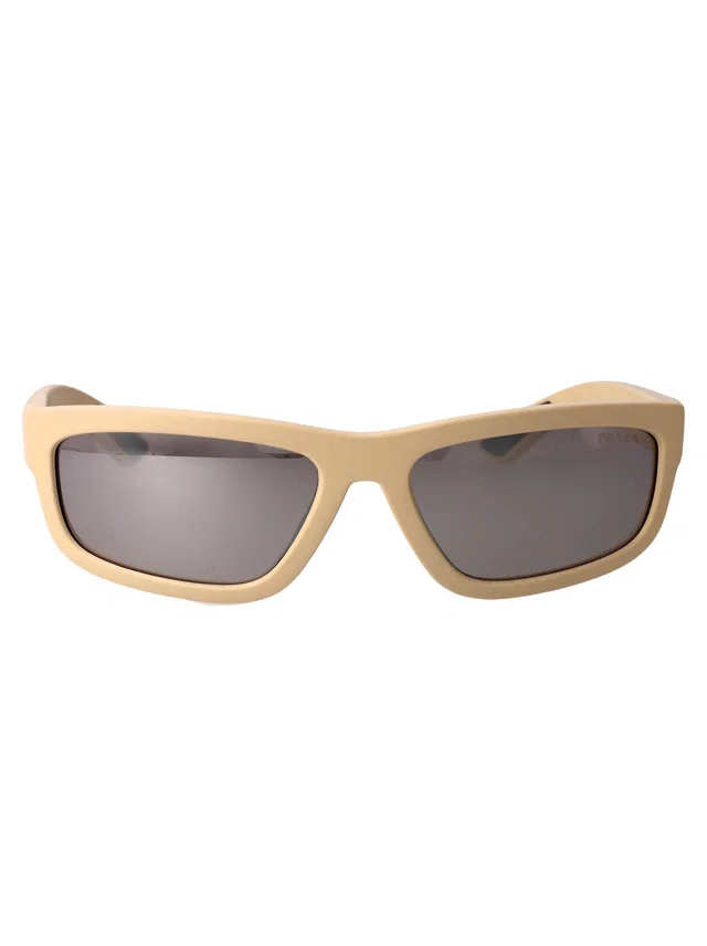 Prada 0ps Injected Frame Sunglasses — Beige in Beige from HEWI
