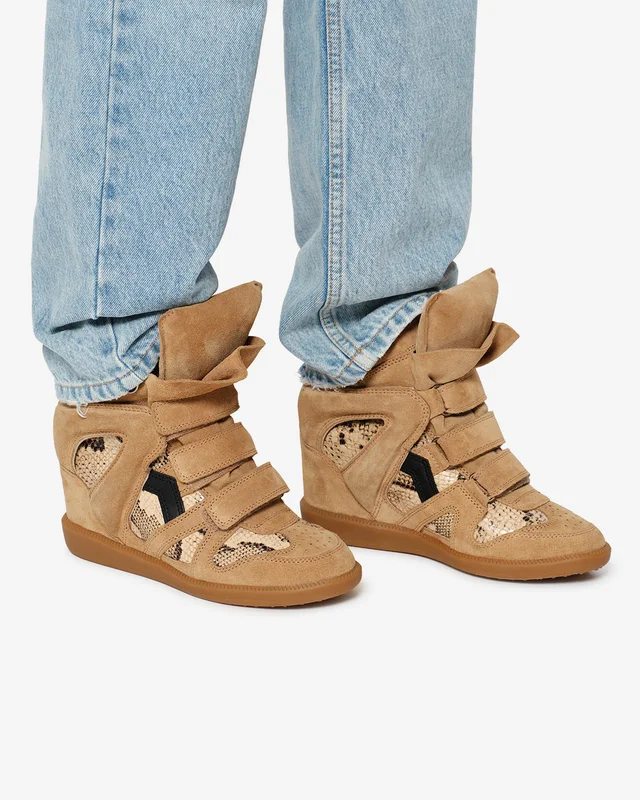 Isabel Marant Bekett Wedge High-Top Sneakers, photo 4 of 4 from SENSER