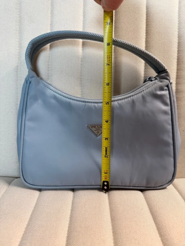 Prada Baby Blue Nylon Tessuto Hobo in blue Nylon from Poshmark, photo 6 of 6