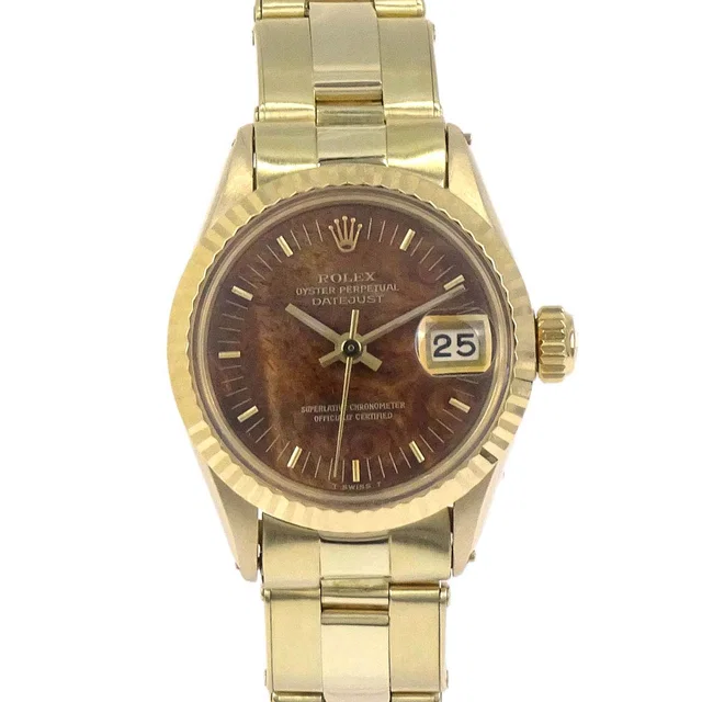 Rolex Oyster Perpetual Datejust 24mm Wood Dial Ref.6517 Watch from AMORE Vintage Tokyo