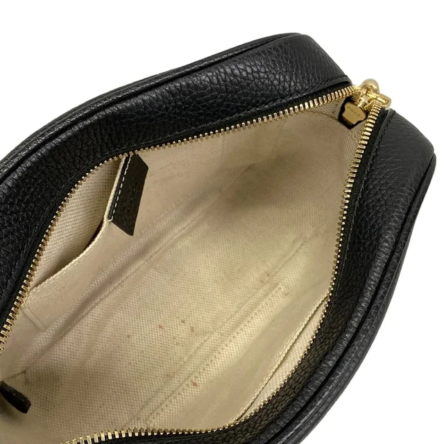 Gucci Shoulder Bag Soho Black Leather in Black Leather from The Reluxe, photo 2 of 2