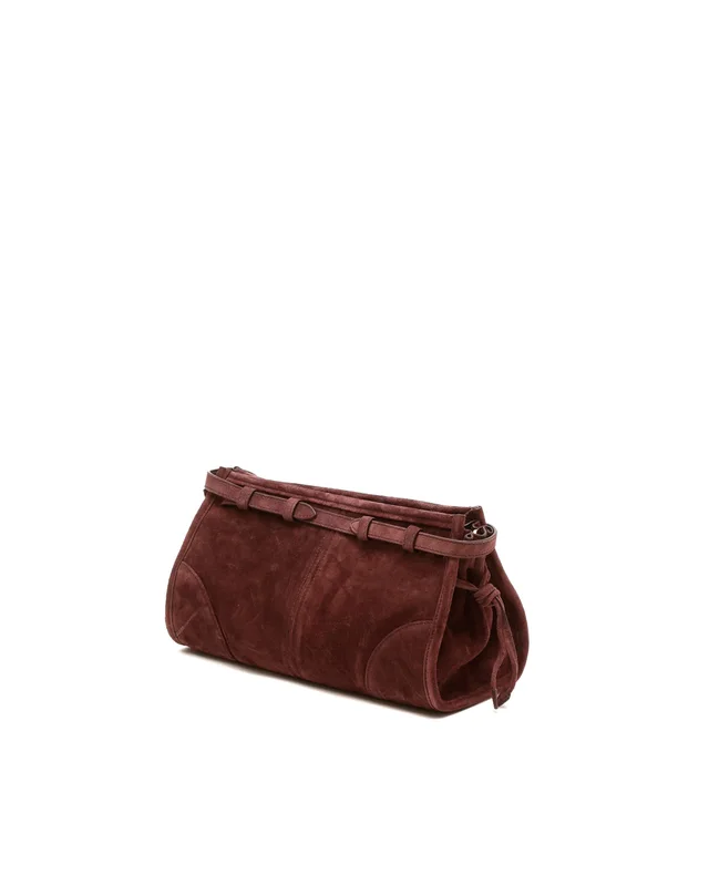 Prada Small Bonnie Suede Bag in Suede from A Retro Tale, photo 3 of 7