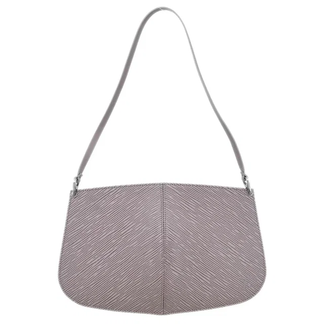 Louis Vuitton 2001 Purple Epi Pochette Demi-lune Handbag M5262B in Purple Leather from AMORE Vintage Tokyo