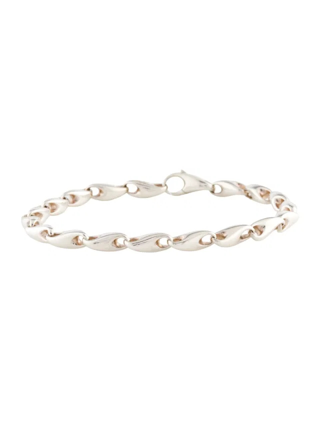 Georg Jensen Reflect Bracelet, 6.75" in multicolor from The RealReal