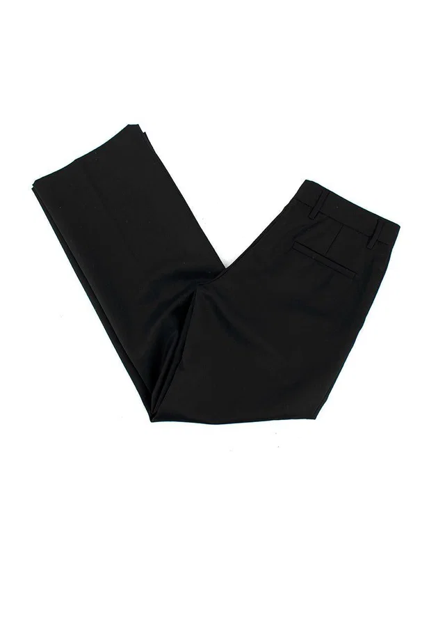 Prada Textured Black Trousers in Black from HEWI