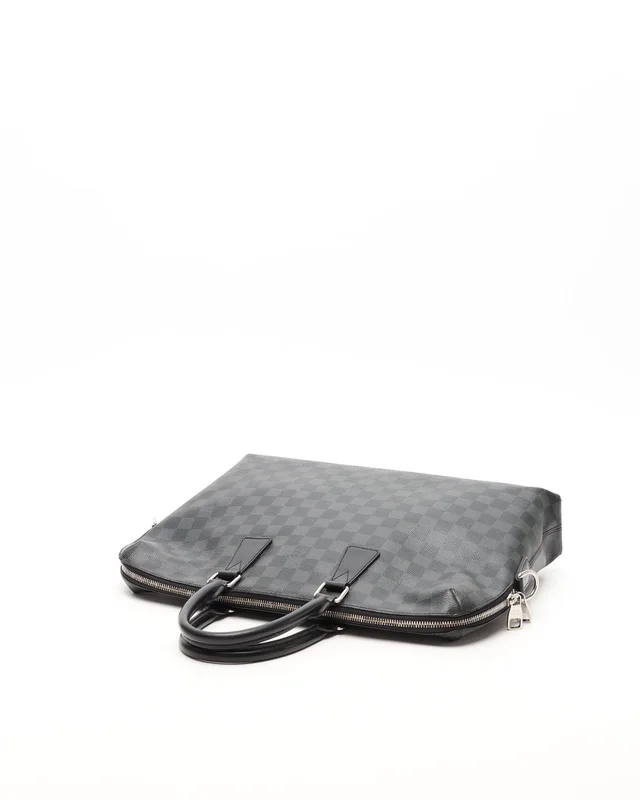 Louis Vuitton Damier Graphite Porte-Documents Jour Business Bag in Grey from A Retro Tale, photo 5 of 9