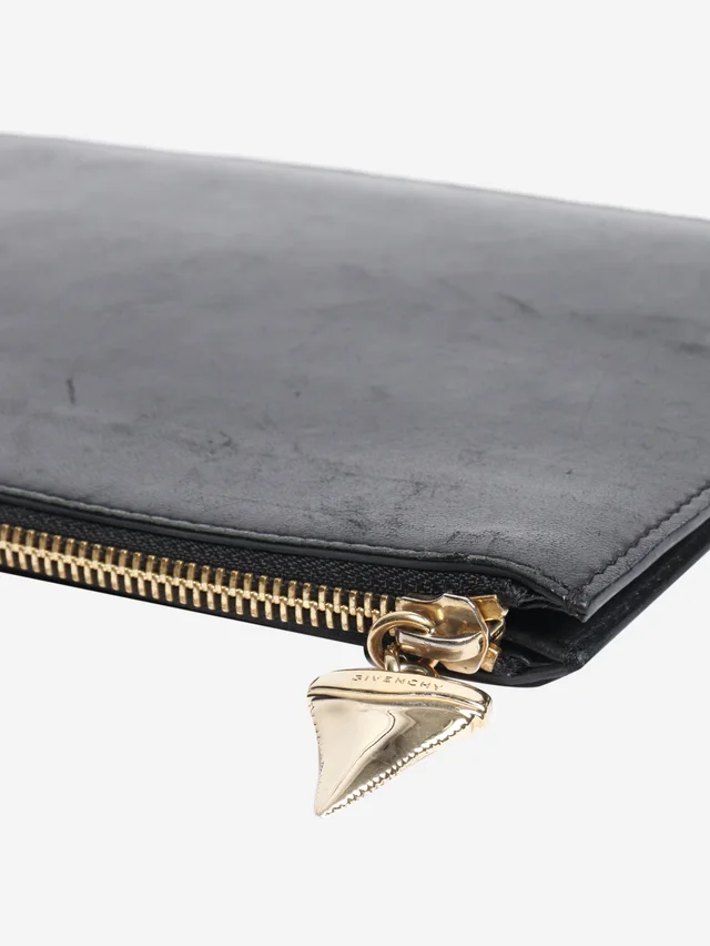 Givenchy Black leather clutch in Black Leather from Sign of the Times, photo 2 of 2