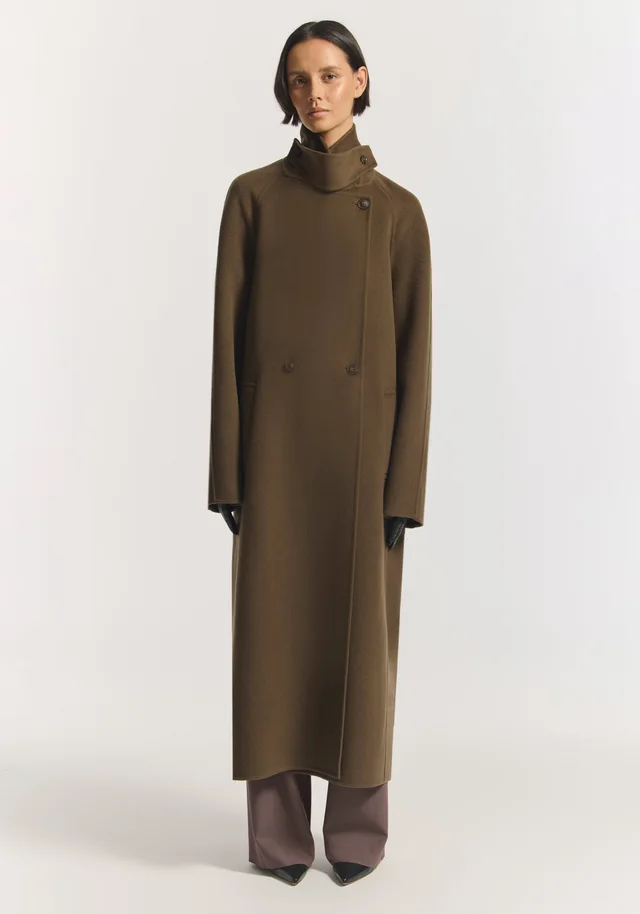 VIKTORIA & WOODS Hemingway Wool Coat in Beige from Viktoria & Woods, photo 1 of 1