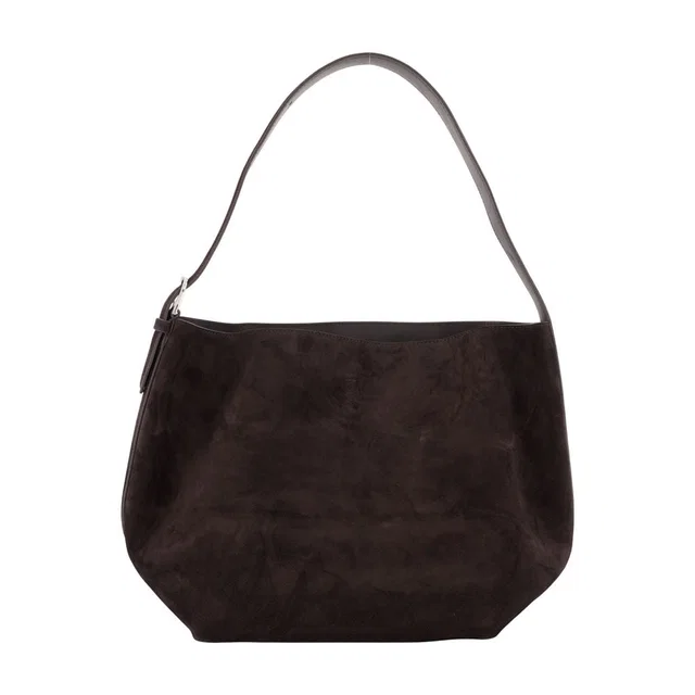 TOTEME Shoulder Bag — Brown Calfskin in Brown Calfskin from HEWI