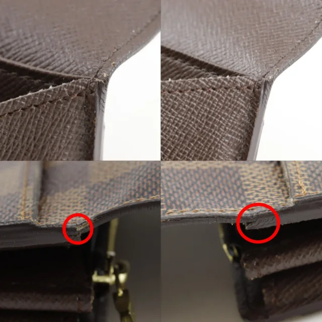 Louis Vuitton Porte Feuille Sarah Damier Long Wallet in Brown Canvas from LuxUness, photo 12 of 19