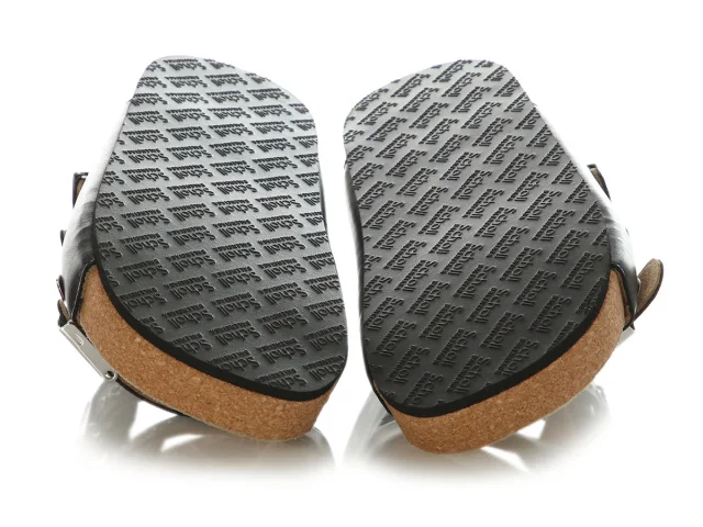 Balenciaga x Scholl Black Slingback Sandals in Black Leather from Ann's Fabulous Finds, photo 6 of 7