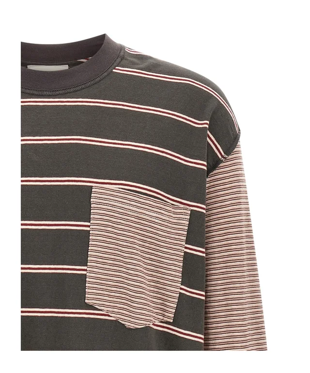 Song For The Mute Striped long-sleeve knit top, photo 3 of 4 from SENSER