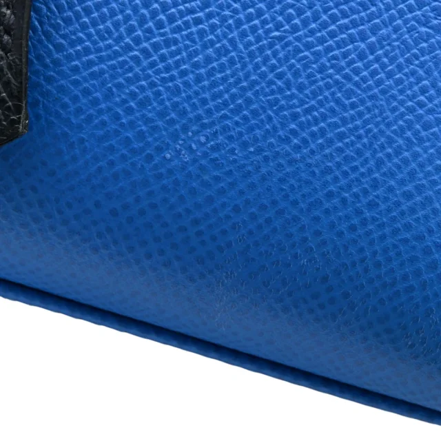 Hermès 1995 Kelly 32 Bleu France/Bleu Indigo in Blue from VINTAGE QOO TOKYO, photo 18 of 18