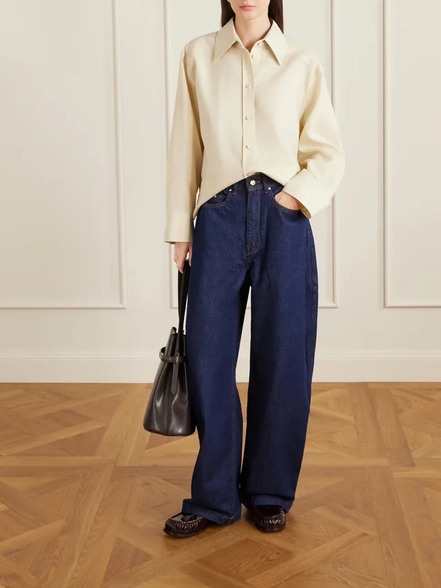 OSSOU Bends high-rise barrel-leg jeans, photo 2 of 2 from NET-A-PORTER (Canada)