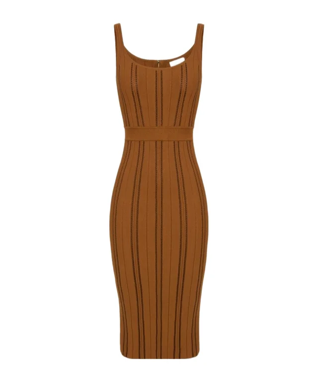 Elisabetta Franchi Striped knit dress from SENSER, photo 1 of 1