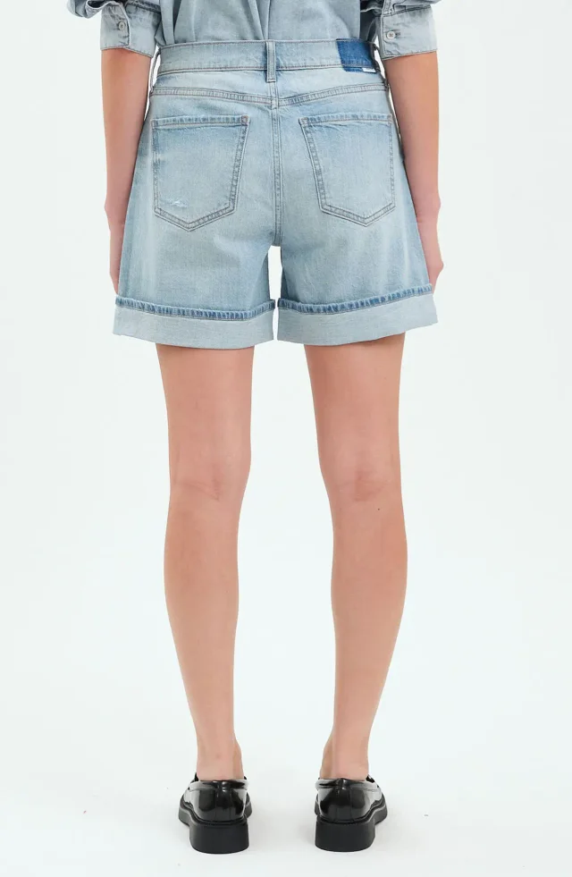 DAZE Easy Rider High Waist Relaxed Denim Shorts, photo 2 of 3 from Nordstrom Rack