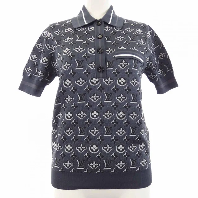 Louis Vuitton Monogram Shadow Jacquard Polo from The Reluxe