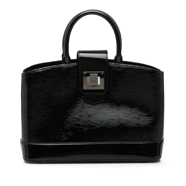 Black Louis Vuitton Electric Epi Mirabeau PM Satchel in Black Leather from Designer Revival, photo 1 of 1