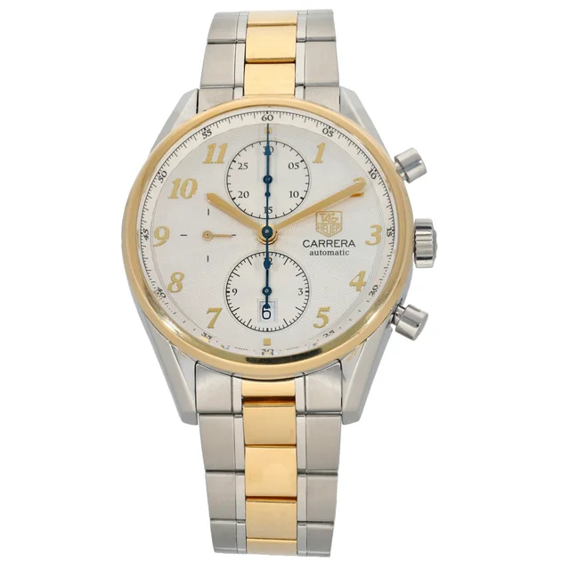 TAG Heuer Carrera CAS2150 41mm Bi-Colour Watch from H&T
