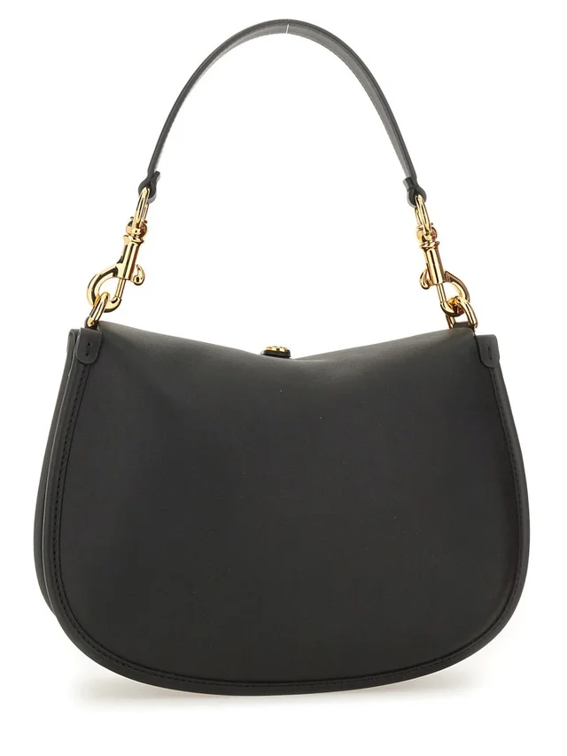Etro Pony Shoulder Bag — Black Leather in Black Leather from HEWI, photo 2 of 2