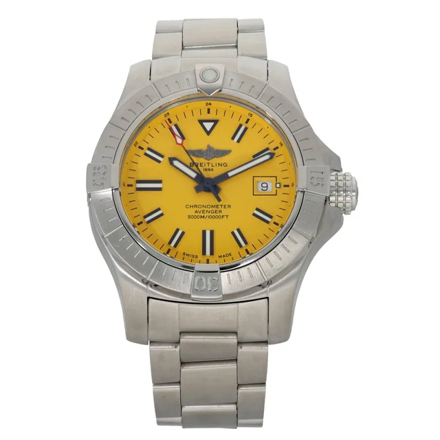 Breitling Avenger Seawolf A17319 45mm Stainless Steel Watch from H&T