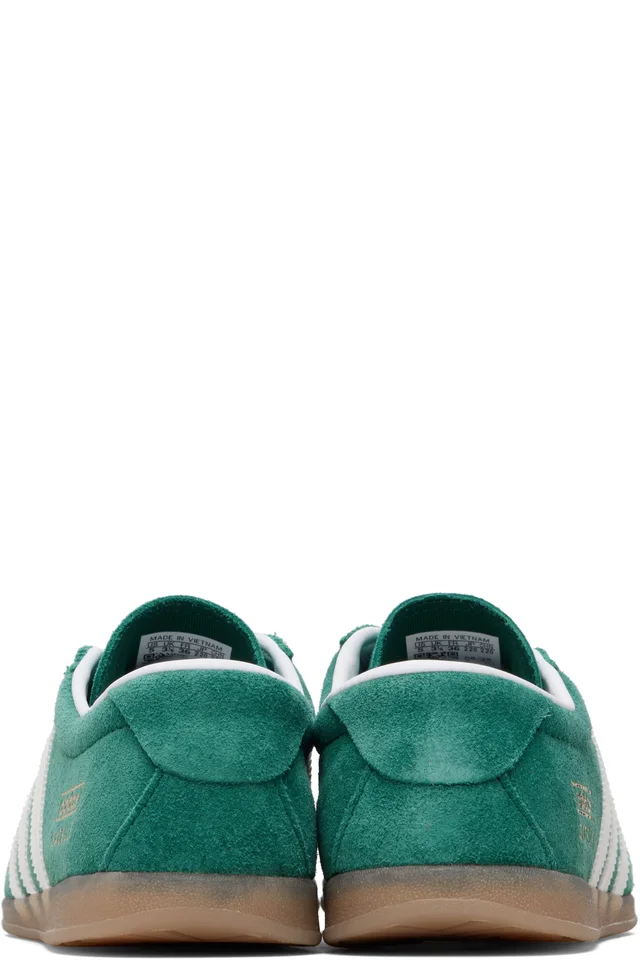adidas Originals Green Gazelle Lo Pro Sneakers, photo 2 of 5 from SSENSE