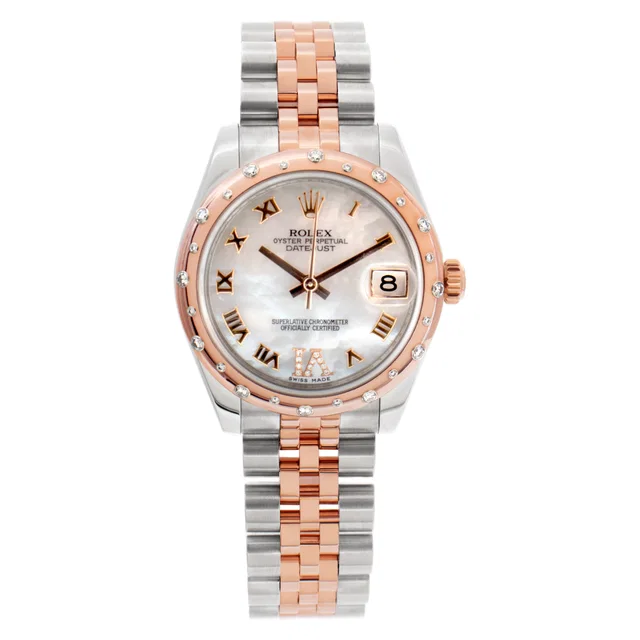 Unused Rolex Datejust 31mm 178341 in Rose Gold, Stainless Steel from Gray And Sons
