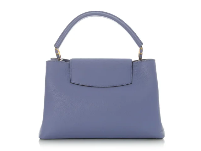 Louis Vuitton Lilac Capucine MM in Purple Leather from Ann's Fabulous Finds, photo 4 of 9