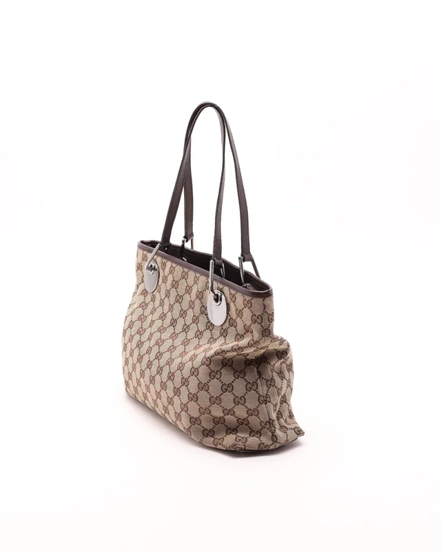 Gucci GG Tote Bag in Coated canvas from A Retro Tale, photo 3 of 7