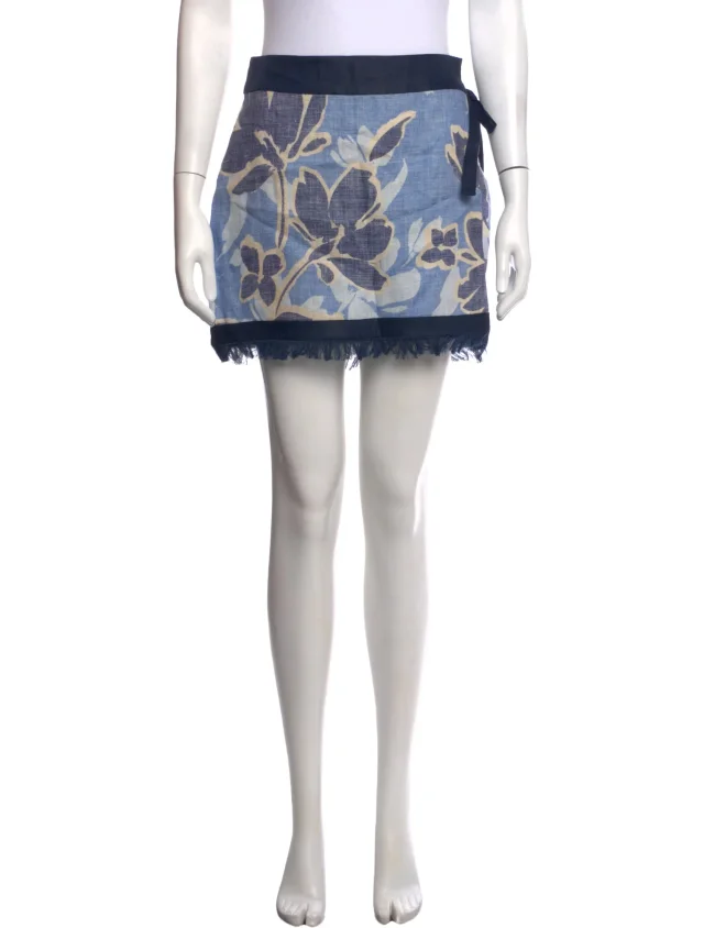 SIMKHAI Linen Mini Skirt from The RealReal
