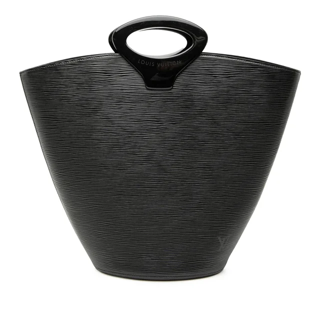 Black Louis Vuitton Epi Noctambule Tote Bag in Black Leather from Designer Revival