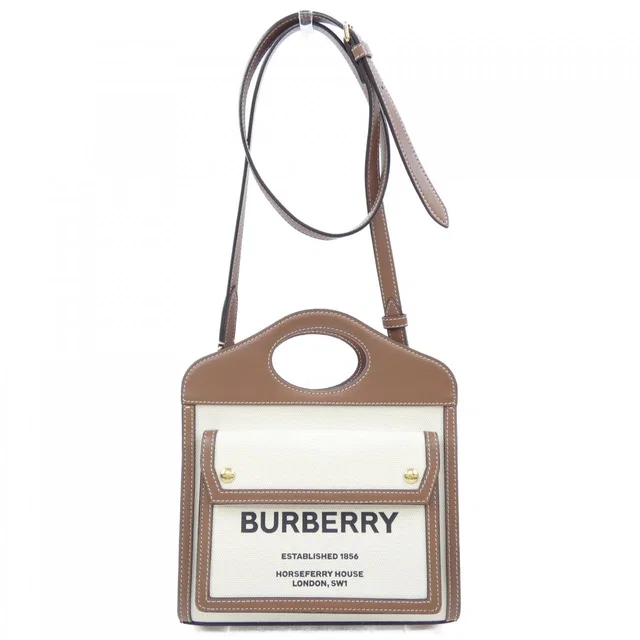 Burberry Pocket Bag Mini Handbag in Leather from LuxUness