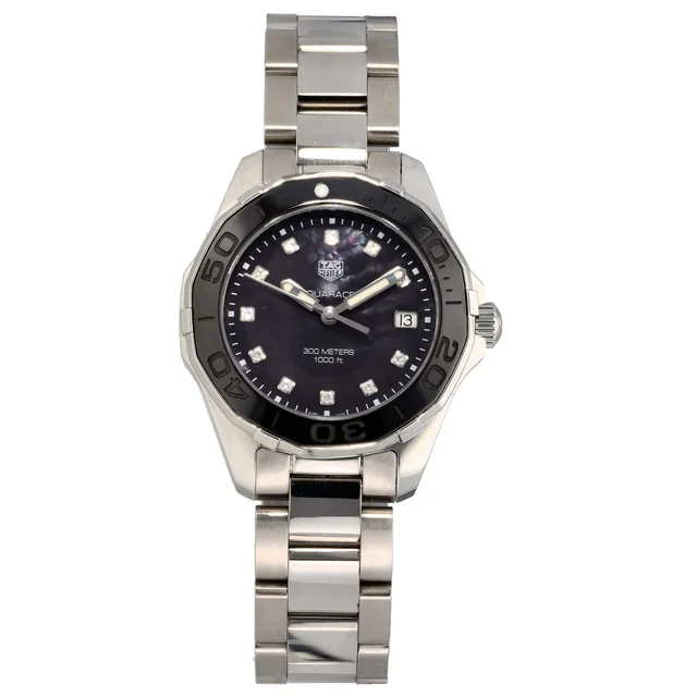 TAG Heuer Aquaracer WAY131M 35mm Stainless Steel Watch from H&T